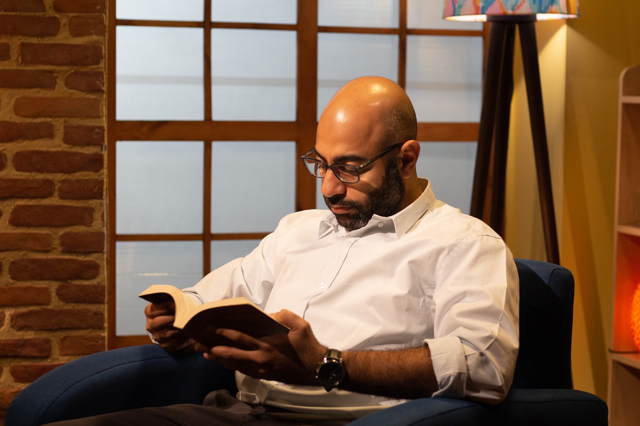 Portrait of author Alaa Abdel Hamid